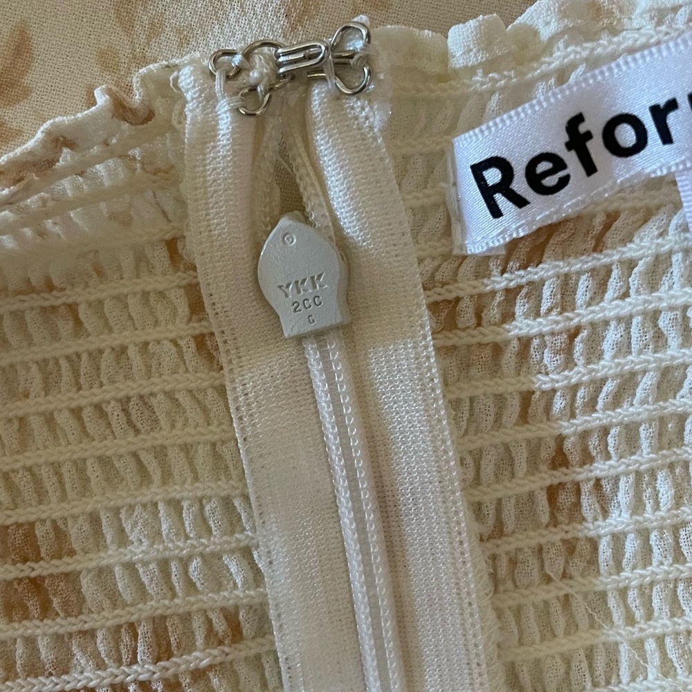 Reformation kourtney dress in RISO - Picture 8 of 11